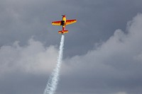 Sami Kontio Challenge air show pylon race second round. Frank Versteegh with Extra 300L aircraft.