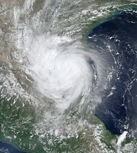 Hurricane Erika on August 16, 2003