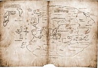 The Vinland map / chart is purportedly a 15th century Mappa Mundi, redrawn from a 13th century original.