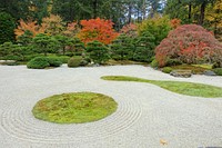 Portland Japanese Garden - Portland, Oregon, USA.