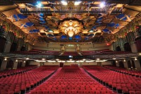 View standing on the stage of the Pantages Theatre in Hollywood, CA Taken during the Fiddler on the Roof tour.