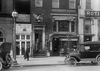 The Brooklyn Eagle's Washington bureau office, street view of building facade