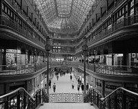 The Arcade in Cleveland, Ohio, looking south toward Euclid Avenue