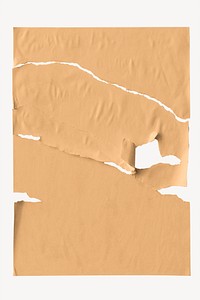 Broken beige poster mockup psd