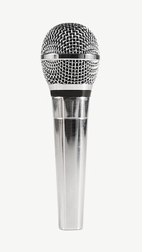 Microphone, entertainment isolated psd