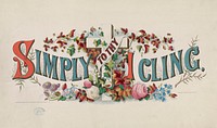 Simply to thy cross I cling (1874) by Currier & Ives