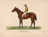 Ormonde: ridden by Fred. Archer (1889) by Currier & Ives