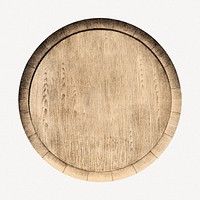 Barrel clipart psd.  Remastered by rawpixel