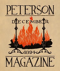 Peterson magazine (1894). Original public domain image from the Library of Congress. Digitally enhanced by rawpixel.