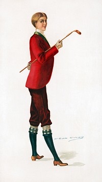 Golf boy #8 (1900). Original public domain image from the Library of Congress. Digitally enhanced by rawpixel.