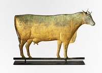 Cow weathervane (1870). Original public domain image from The Minneapolis Institute of Art. Digitally enhanced by rawpixel.