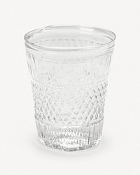 Water glass clipart psd.    Remastered by rawpixel