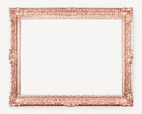 Copper picture frame clipart psd. Remixed by rawpixel.