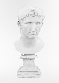 Head of Augustus (18th century) by Doccia Porcelain Manufactory. Original public domain image from The Minneapolis Institute of Art. Digitally enhanced by rawpixel.