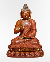 Amoghasiddhi Buddha (1403-1424). Original public domain image from The Minneapolis Institute of Art. Digitally enhanced by rawpixel.