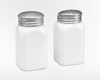 Salt and pepper bottles.    Remastered by rawpixel