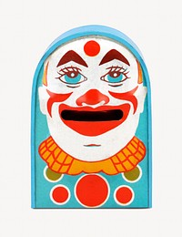 Clown mechanical bank.    Remastered by rawpixel