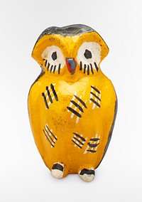 Owl still bank (20th century). Original public domain image from The Minneapolis Institute of Art. Digitally enhanced by rawpixel.