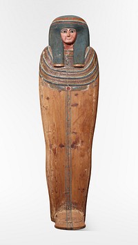 Coffin of Lady Tashat. Original from the Minneapolis Institute of Art.