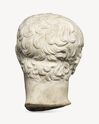 Marble head of a youth (A.D. 41&ndash;54). Original public domain image from The MET Museum. Digitally enhanced by rawpixel.