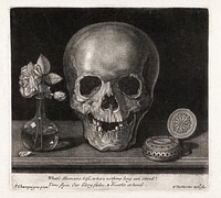 What's Humane Life, Where Nothing Long Can Stand? Time Flyes, Our Glory Fades, and Death's (1656&ndash;1701) by William Faithorne. Original public domain image from the Yale University Art Gallery. Digitally enhanced by rawpixel.