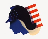 US army illustration.  Remixed by rawpixel.