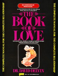 The book of love by Dr. David Delvin (1977) vintage poster by Jove/HBJ. Original public domain image from the Library of Congress. Digitally enhanced by rawpixel.