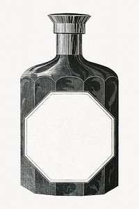 Harrison's Columbian inks bottle.   Remixed by rawpixel.