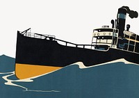 1920 National Loan, Maritime Bank.   Remixed by rawpixel.