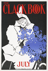 The Clack Book (1896) poster by Robert Leicester Wagner. Original public domain image from the Library of Congress. Digitally enhanced by rawpixel.