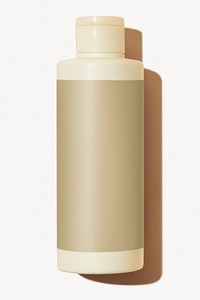 Shampoo bottle collage element image