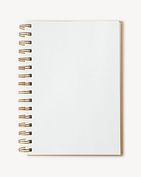 Blank notebook mockup psd