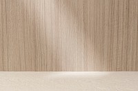 Product backdrop mockup psd light Japanese wood