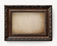 Vintage brown premium picture frame 