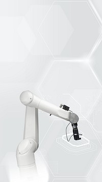 Robotic machine mobile wallpaper, technology remix