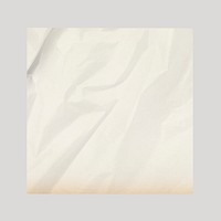 Wrinkled note paper, journal collage element psd