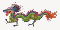 Chinese dragon, traditional animal illustration