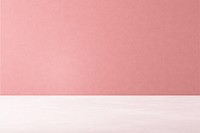 Pink wall product background, feminine design