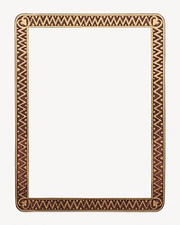 Alphonse Mucha's gold frame, vintage art deco