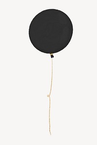 Black balloon, New Year party decor