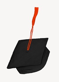 Graduation cap, celebration graphic