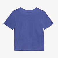 Blue t-shirt  mockup, editable apparel & fashion psd