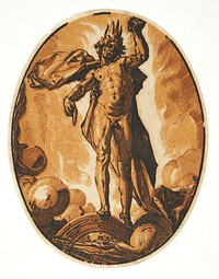 Helios by Hendrick Goltzius