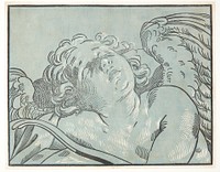 Sleeping cupid by Bartolommeo Coriolano