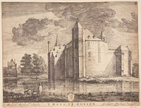 View at a castle near Maarssen by Geertruyt Roghman