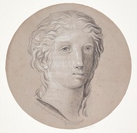 Female portrait by Grevinde Salm De Kageneck