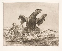 The Vulture (76) by Francisco Goya