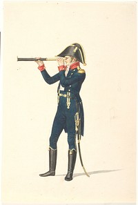 Naval officer by Johannes Senn