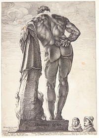 Hercules Farnese by Hendrick Goltzius