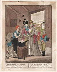 The wedding at Leiren by Johann Gottlieb Friedrich